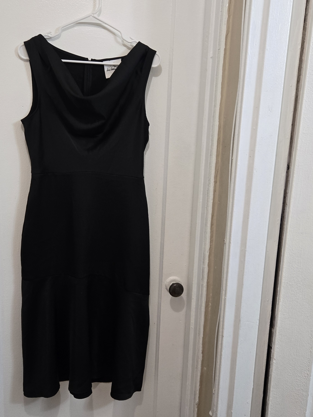 Sam Edelman Black Sleeveless Midi Dress